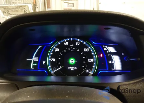 2015 Honda Accord Hybrid из США, поврежденный, VIN 1HGCR6F38FA001943